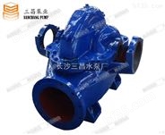 350S44西安双吸离心泵厂家 西安双吸离心泵参数性能配件 三昌水泵厂直销