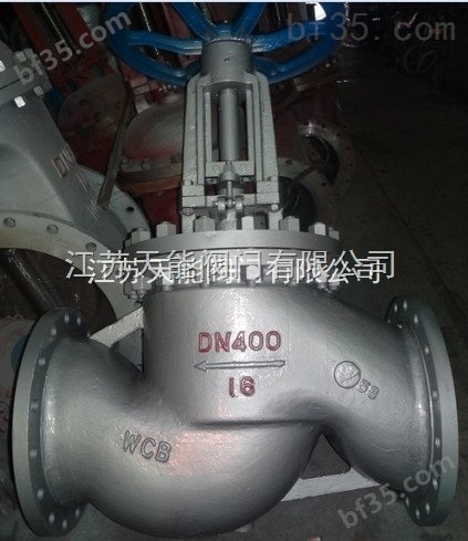 DN400大口径铸钢截止阀J41H-16C