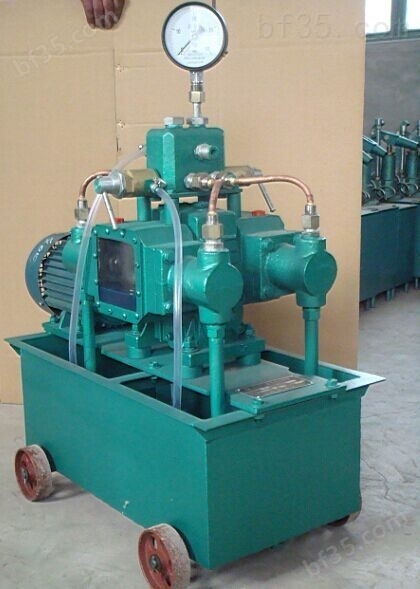 4D-SY电动试压泵自控电动试压泵 石油气钢瓶水压试验机