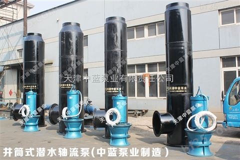 雨水泵QZB潜水轴流泵价格