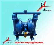 三洋隔膜泵厂家,QBY气动隔膜泵,隔膜泵性能,隔膜泵用途